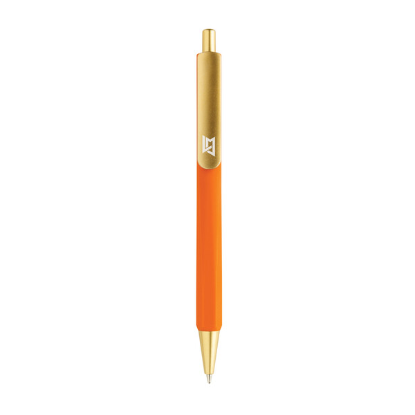 Trojhranné pero EDGE RCS Luxury - Oranžová