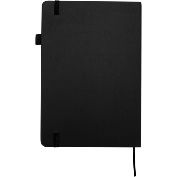 Liss A5 recycled plastic hard cover notebook - Black