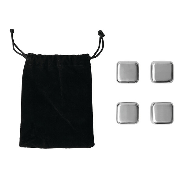 Ice cube set in a velvet bag COOLING CUBES