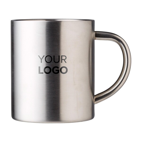 Caneca Braylen | Inox | 250 ml | Dupla parede