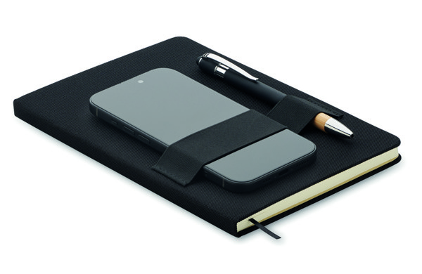 Carnet RPET A5 avec stylo Nota