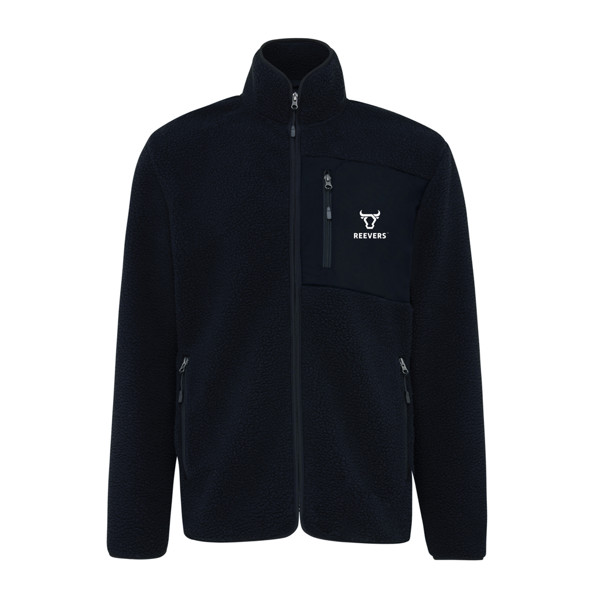 Iqoniq Diran recycled polyester pile fleece jacket - Black / XXS