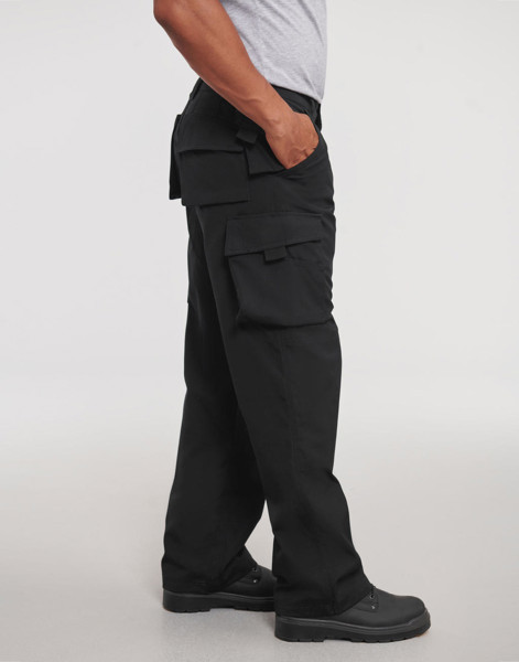 Heavy Duty Workwear Trouser Length 32" - Black / 28" (71CM)