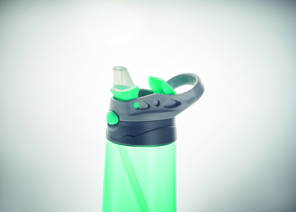 Shiku steklenica Tritan, 450 ml - Prozorna zelena
