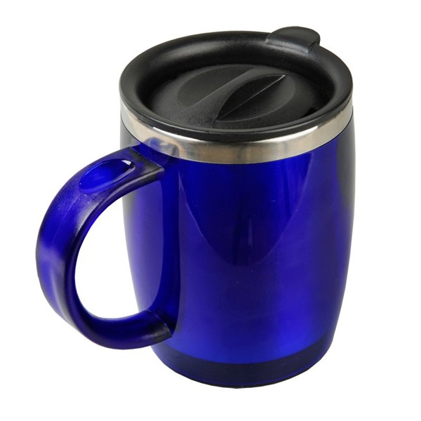 400ml Barrel thermal mug - Blue