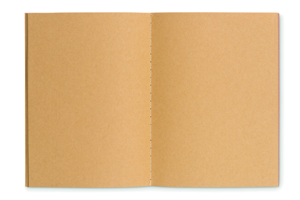 Bloco A6 com capa de cartão Mini Paper Book