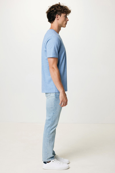 T-shirt léger en coton recyclé IQONIQ Sierra - Light Heather Blue / XXXL