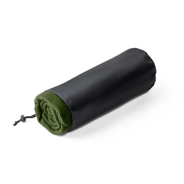 GALLIOT. Teplá deka (180 g/m²) z recyklovaného polyesteru (100% rPET) - Tmavě Zelená