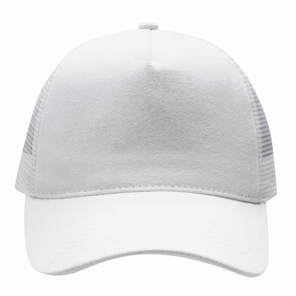 5-Panel Baseball Cap Fastball - White