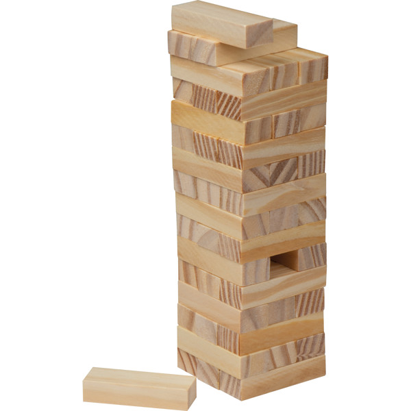 Stacking game LEOPOLDO - Brown