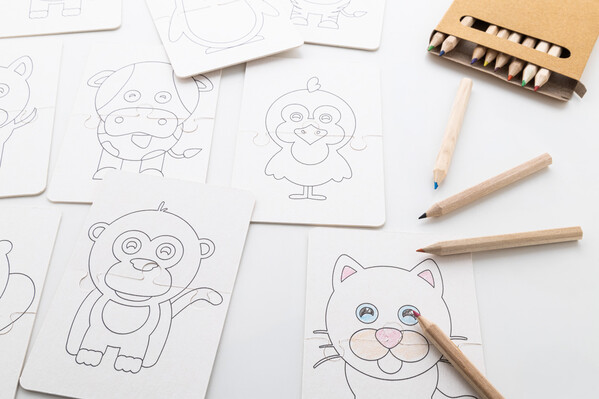 Custom Colouring Puzzle Colozzy