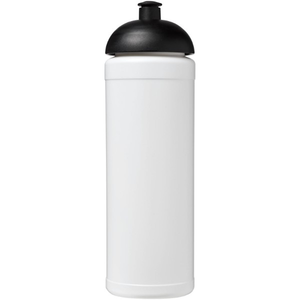 Sportovní láhev s kupolovitým víčkem Baseline® Plus grip 750 ml - Bílá / Černá