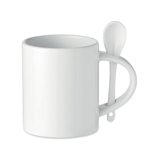 Ceramic sublimation mug 300 ml Sublim Spoon