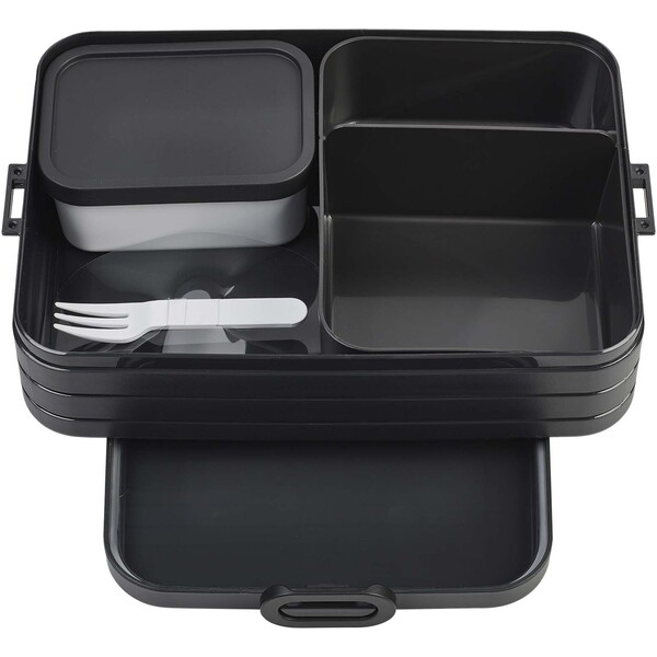 Mepal Take a Break large Bento 1500 ml lunch box - Black