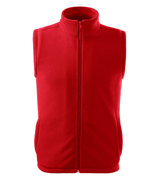 Fleece Vesta Unisex Rimeck® Next - Červená / S