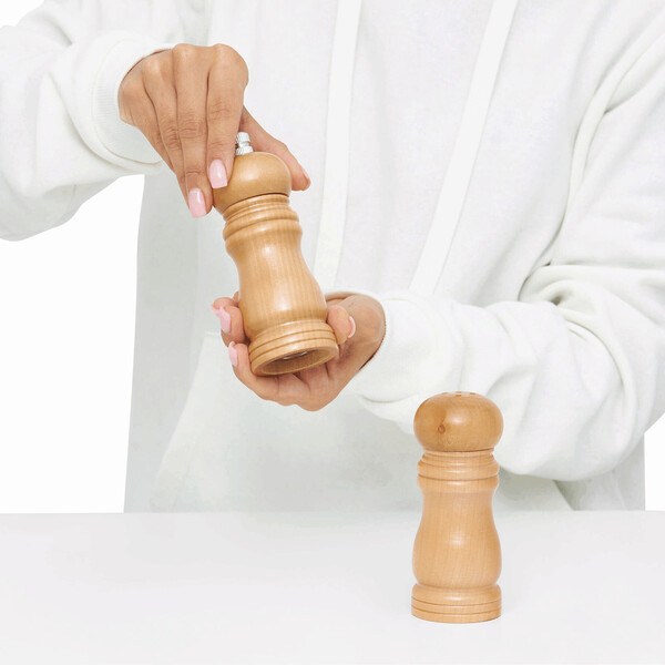 Salt Shaker And Pepper Mill Set Duo Spice
