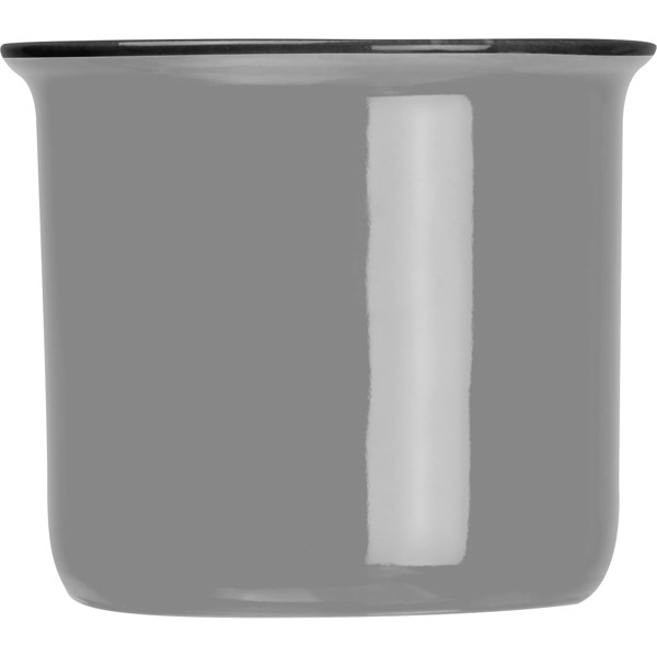 Ceramic espresso mug TILL - Silvergrey