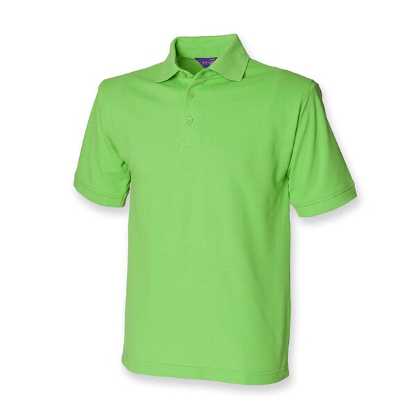 Men’S Classic 65/35 Pique Polo Shirt - Bright Lime