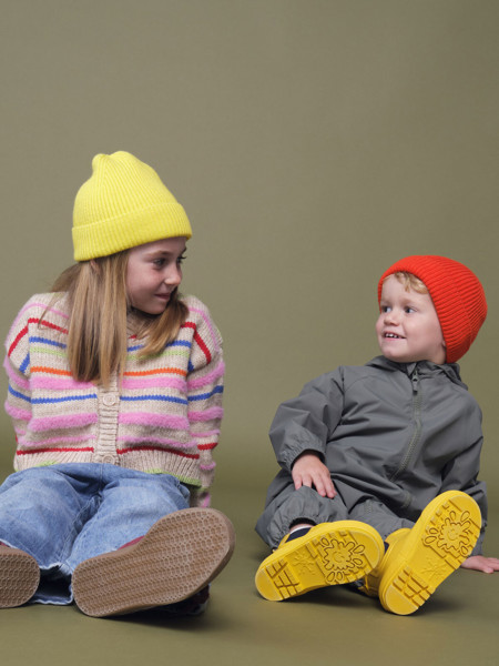 Kids Fashion Beanie - Violet