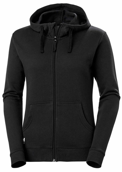 Women's Classic Zip Hoodie - Schwarz - L