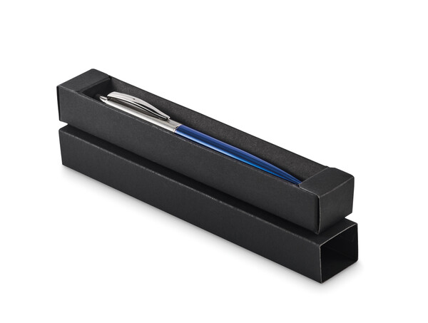 Stylo avec boîte Graz Colour - Bleu