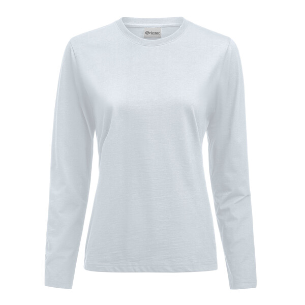 Heavier Pro L/S Lady t-shirt White XS