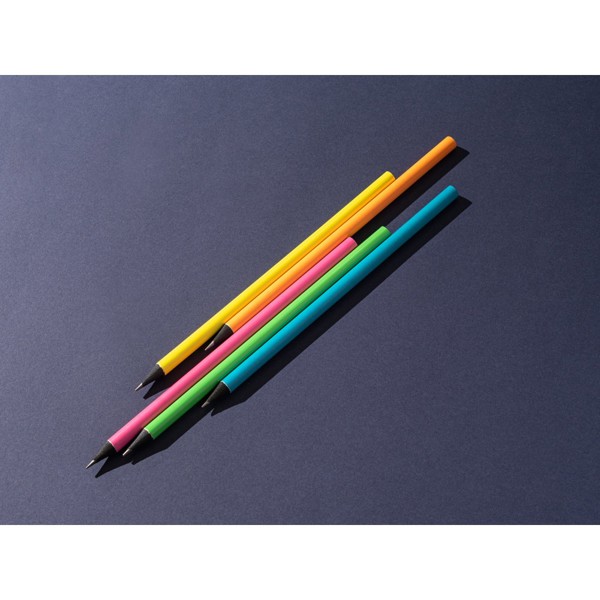 LUCIAN. Crayon de bois fluorescent - Rose