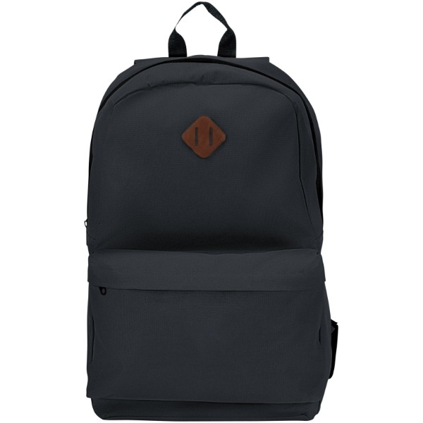 Stratta 15" laptop backpack 15L - Solid Black