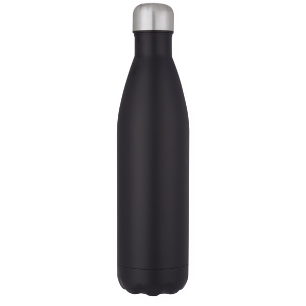 Bouteille Cove de 750 ml en acier inoxydable à isolation sous vide - Noir
