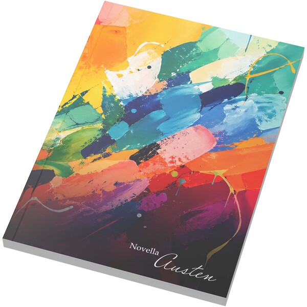 Novella Austen A5 soft cover notebook - 100 lined sheets