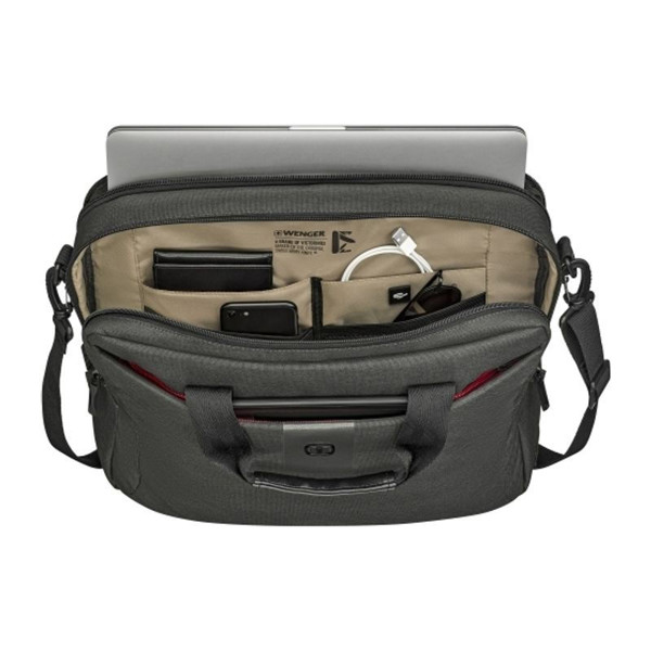 16" Laptop Briefcase with Tablet Pocket