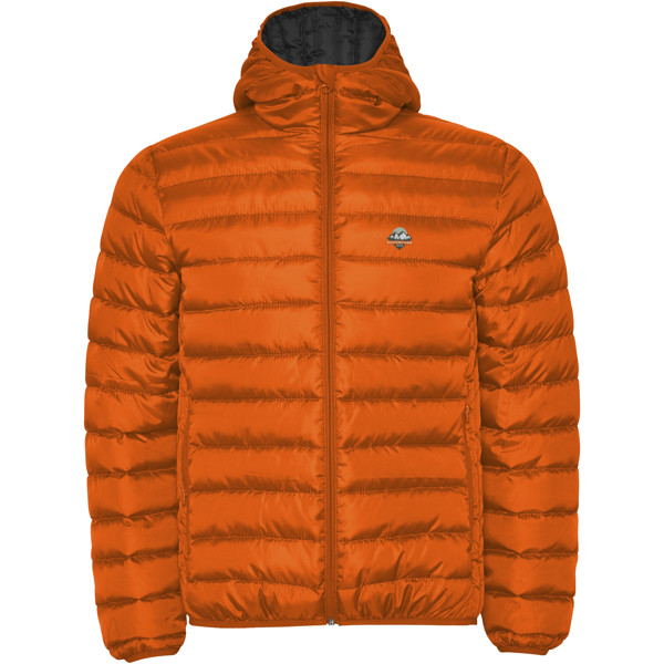 Giacca termica da uomo Norway - Vermillon Orange / S