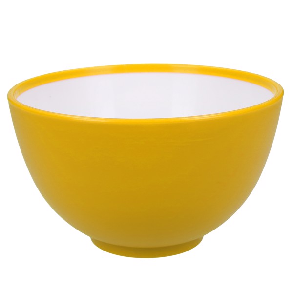 Bol À Müsli "2 Colour" Mate - Standard-Jaune / Blanc