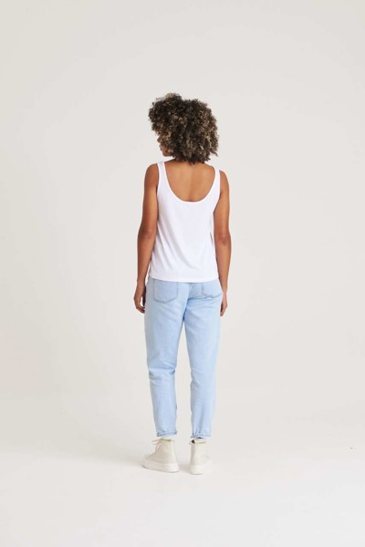 Women's Tank Top - Solid White / L
