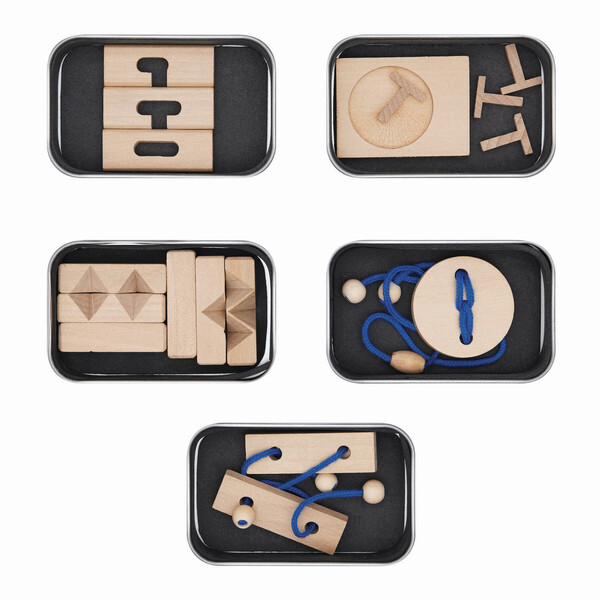 Patience game, 5-times assorted THINK ABOUT