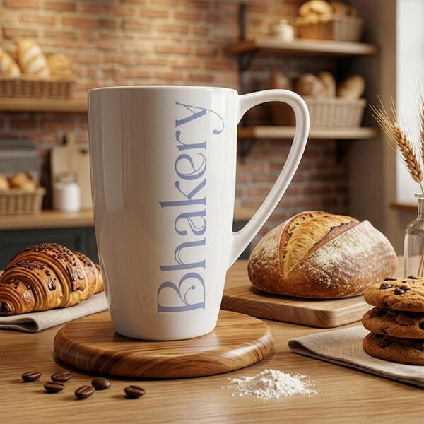 Skodelica Jasmine iz porcelana, višina 132 mm, Ø82 mm