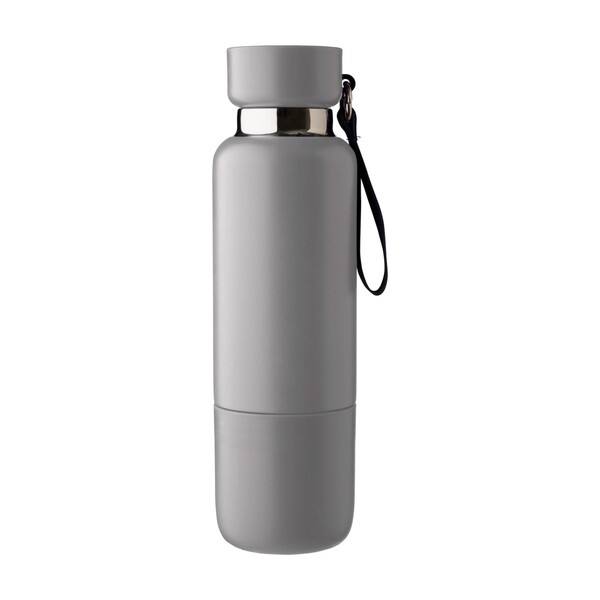 Garrafa isotérmica Lieselotte | 500 ml - cinzento