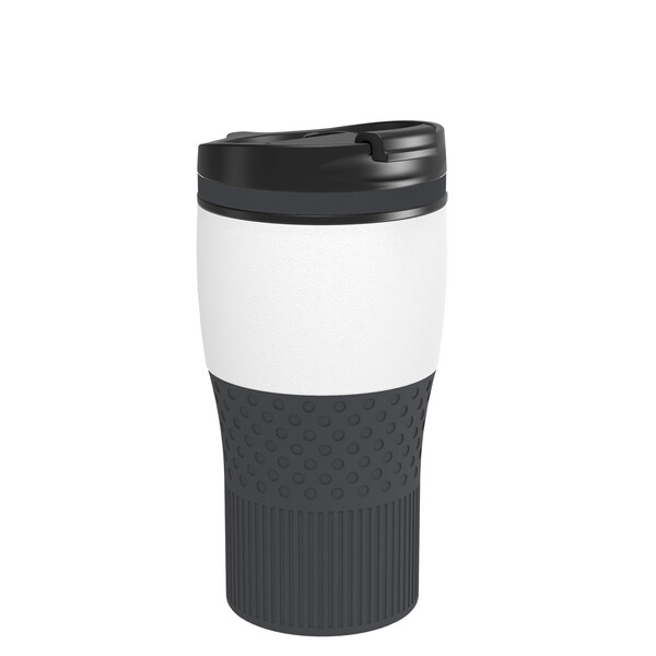 BAYAMO MEZZO CORPORATE - Mug: white, Ring: dark grey, Sleeve: dark grey
