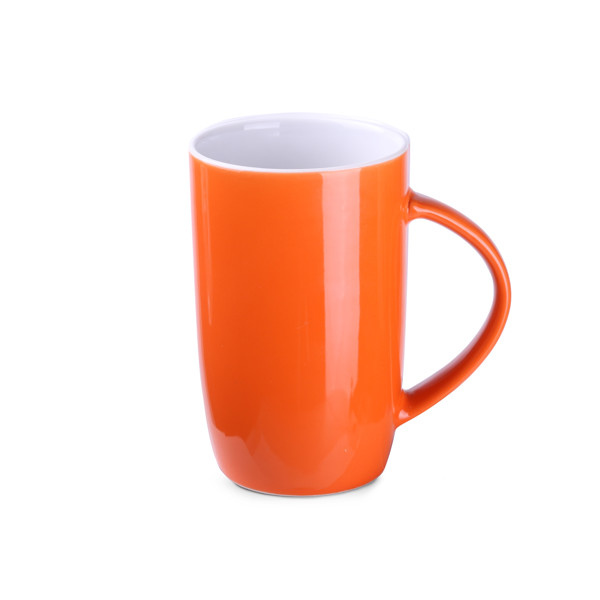 Keramična skodelica Fox, 300 g - Oranžna