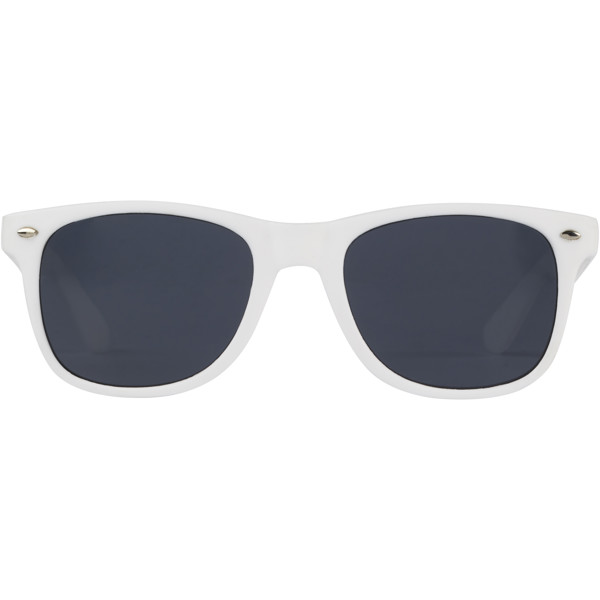 Sun Ray Sonnenbrille aus recyceltem Kunststoff - weiss
