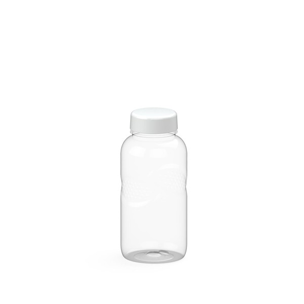 Drinking Bottle Carve "Refresh", 500 Ml, Renew - Transparent / White