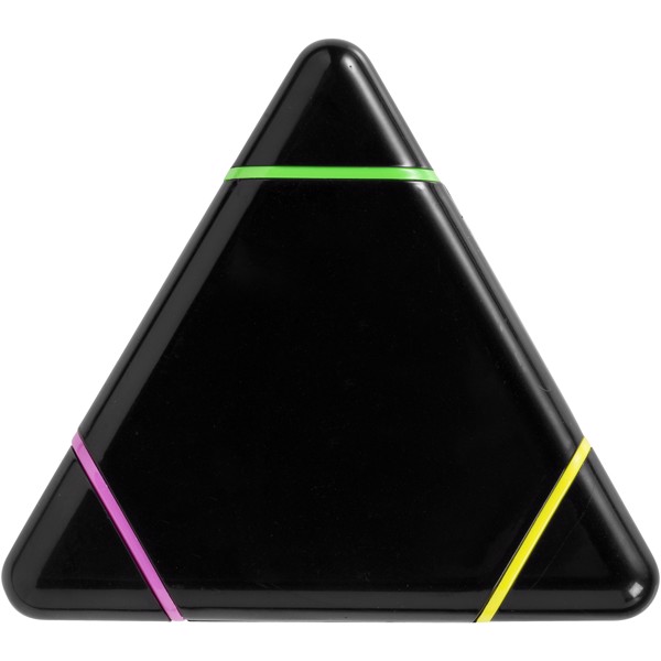 Trojúhelníkový zvýrazňovač Bermuda - Černá