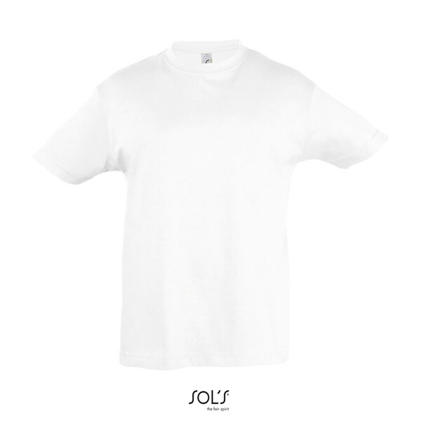 REGENT T-SHIRT CRIANÇA 150g Regent Kids - BrancoXL