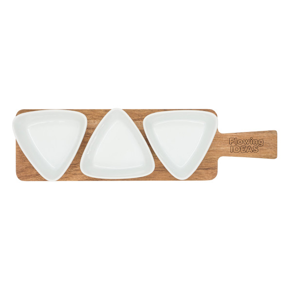 Nardo tray with bowls