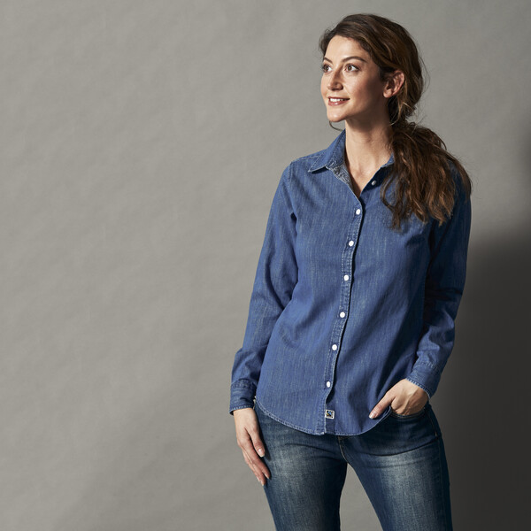 Cottover Gots Denim Lady Blue 36