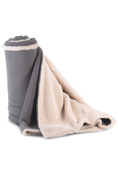 Sherpa Blanket - Steel Grey