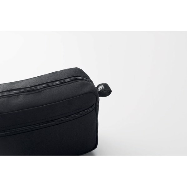 Naima cosmetic bag hemp, 200 g/m² - Black