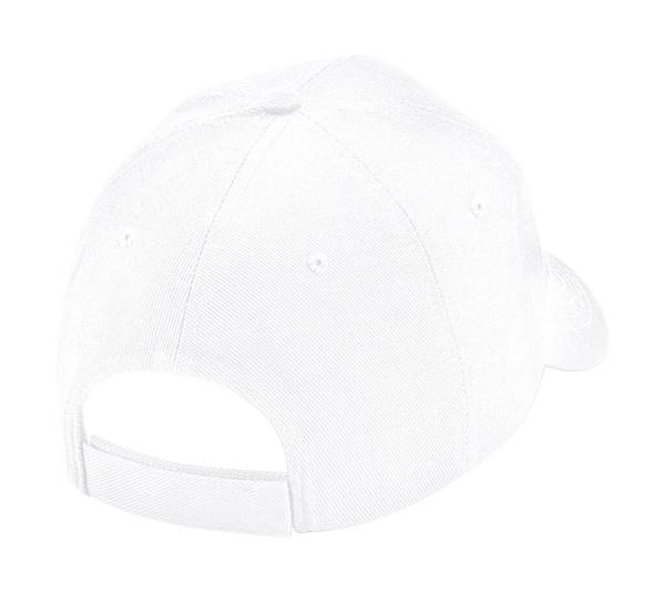 Ultimate 6 Panel Cap - White / ONE SIZE