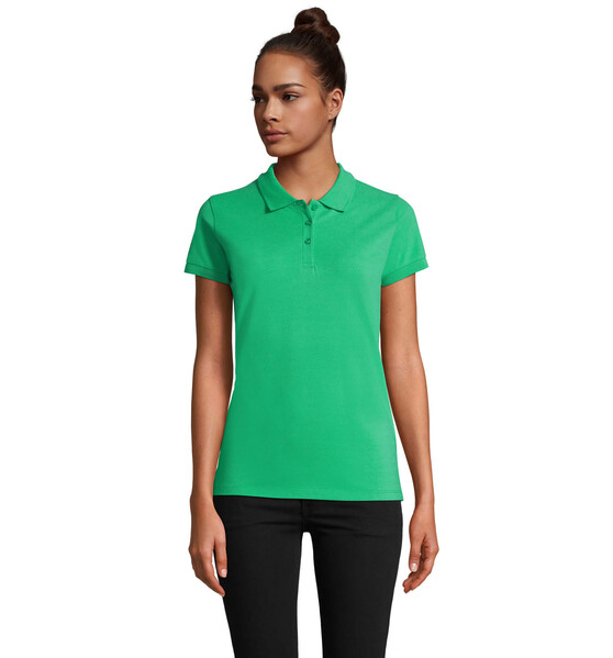 PERFECT POLO SENHORA 180g Perfect Women - Verde PrimaveraXXL