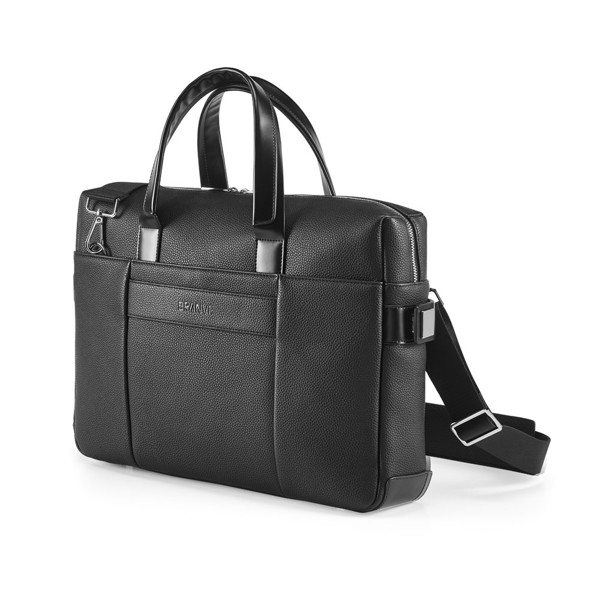 PS - EMPIRE SUITCASE II. 15'6" Executive laptop briefcase in poly leather